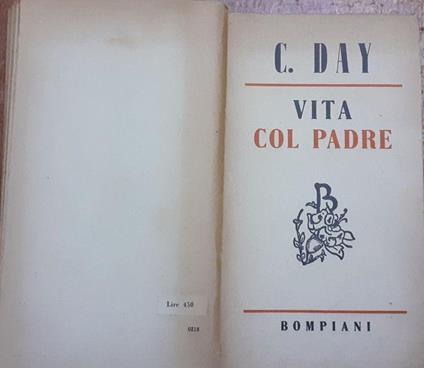 Vita col padre - Clarence Day - copertina