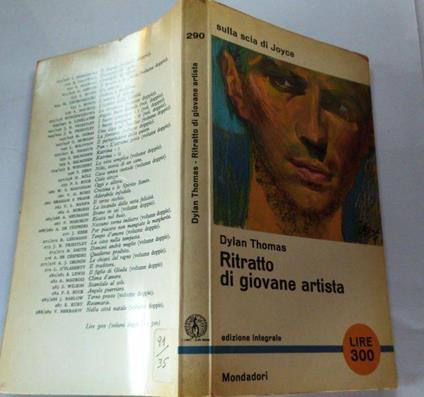 Ritratto di giovane artista - Dylan Thomas - copertina