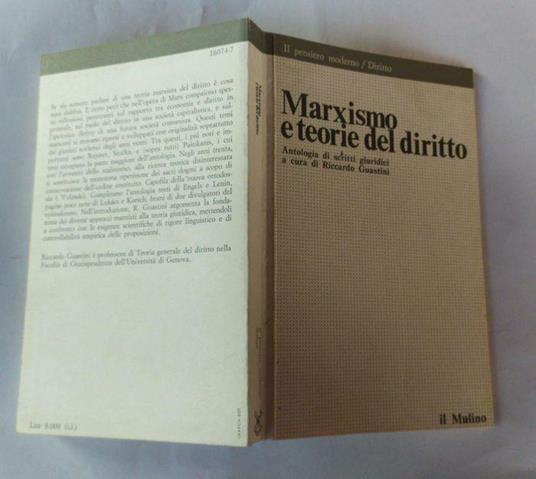 Marxismo e teorie del diritto - copertina