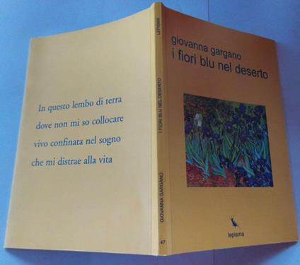 I fiori blu nel deserto - copertina