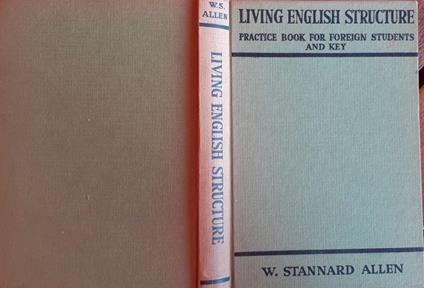 Living English Structure - W. Stannard Allen - copertina