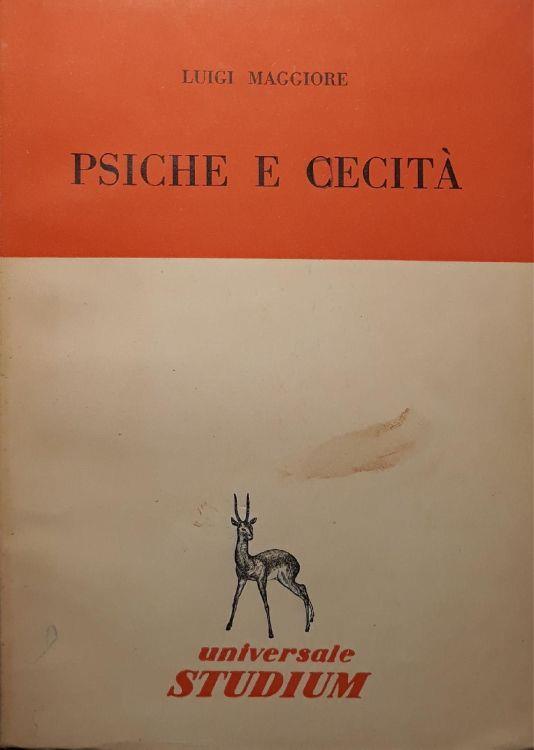 Psiche e cecità - Luigi Maggiore - copertina