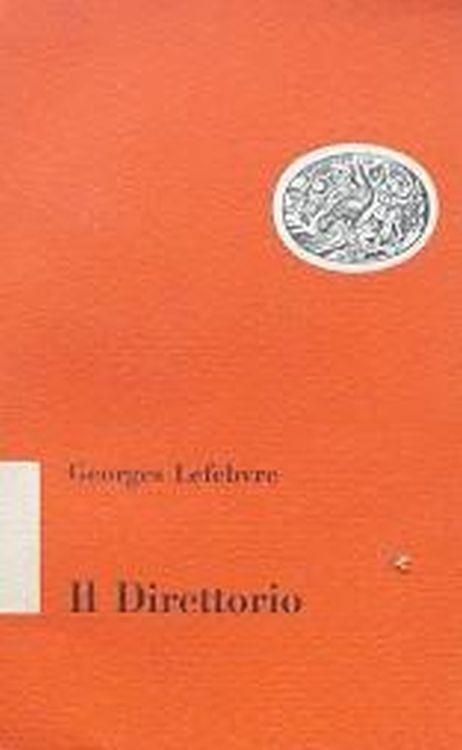 Il direttorio - Georges Lefevbre - copertina