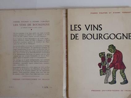 Les Vins de Bourgogne - Pierre Poupon - copertina