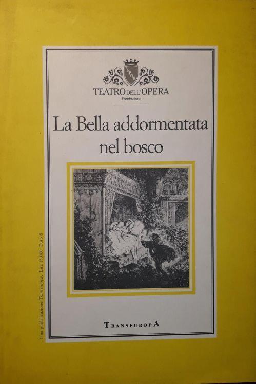 La bella addormentata nel bosco - copertina