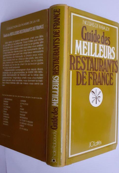 Guide des Meilleurs Restaurants de France - Nicolas de Rabaudy - copertina