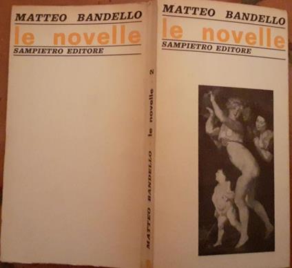 Le novelle - Matteo Bandello - copertina