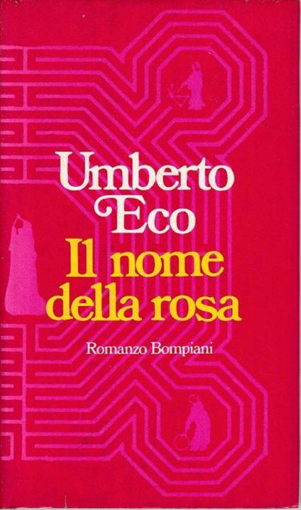 Il nome della rosa - Umberto Eco - copertina