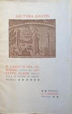 Lectura Dantis: il Canto IV del Paradiso