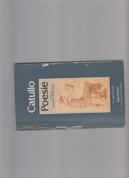 Poesie - G. Valerio Catullo - copertina