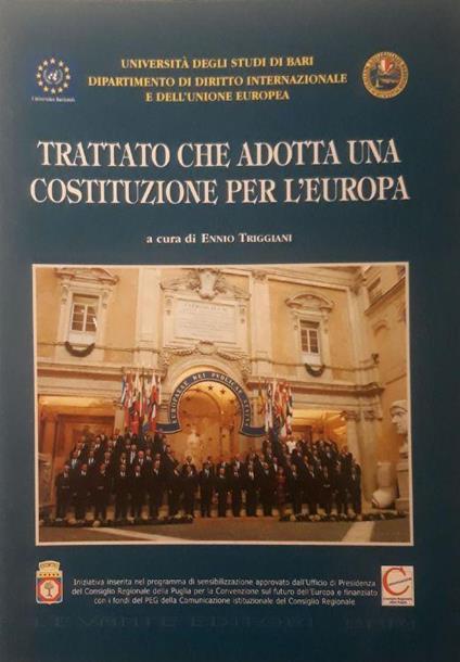 Trattato che adotta una costituzione per l'Europa - copertina