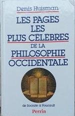 Les pages les plus célèbres de la philosophie occidentale