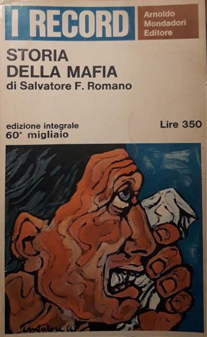 Storia della mafia - Salvatore F. Romano - copertina