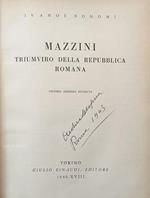Mazzini. Triumviro della Repubblica Romana
