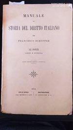 Manuale di storia del diritto italiano