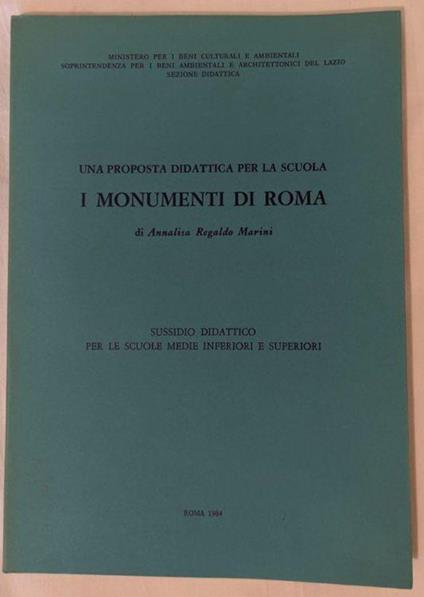 I monumenti di Roma - copertina