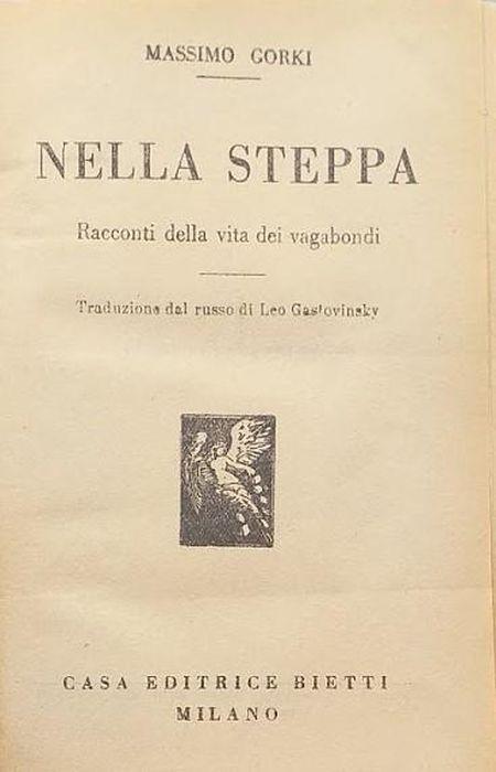 Nella steppa. Racconti della vita dei vagabondi - Maksim Gorkij - copertina