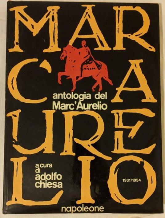 Antologia del Marc'Aurelio 1931/1954 - Adolfo Chiesa - copertina