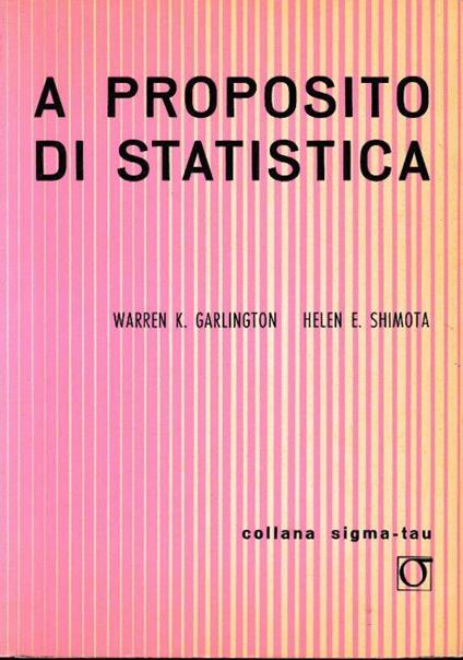 A proposito di statistica - copertina