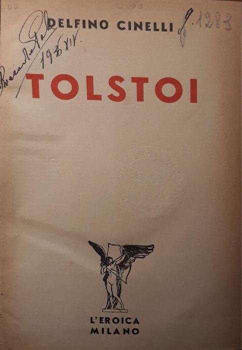 Tolstoi - Delfino Cinelli - copertina