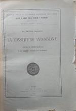La Constitutio Antoniniana. Studi di Papirologia e di Diritto Pubblico Romano