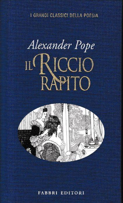 Il riccio rapito. Testo Inglese a fronte - Alexander Pope - copertina