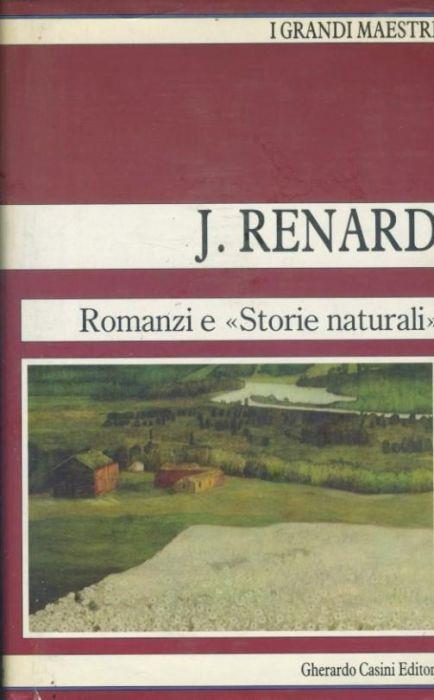 Romanzi e storie naturali - Jules Renard - copertina
