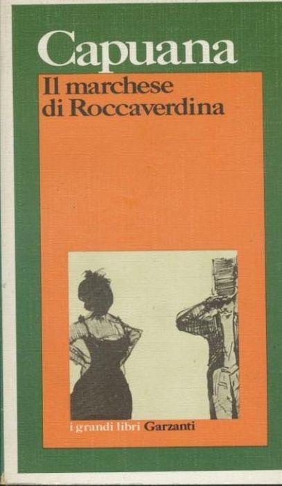 Il marchese di Roccaverdina - Luigi Capuana - copertina