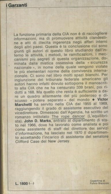 CIA culto e mistica del servizio segreto - Leopoldo Marchetti - 2