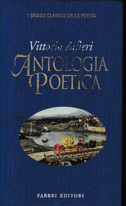Antologia poetica - Vittorio Alfieri - copertina