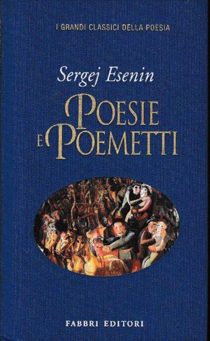 Poesie e poemetti - Sergej Esenin - copertina