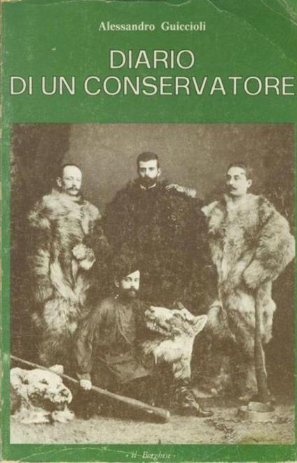 Diario di un conservatore - Alessandro Guiccioli - copertina