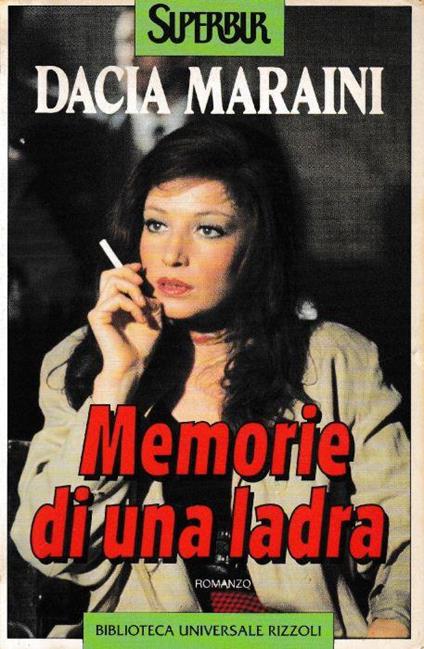 Memorie di una ladra - Dacia Maraini - copertina