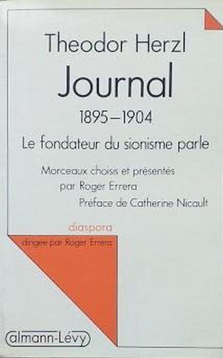 Journal 1985-1904. Le fondateur du sionisme parle - Theodor Herzl - copertina
