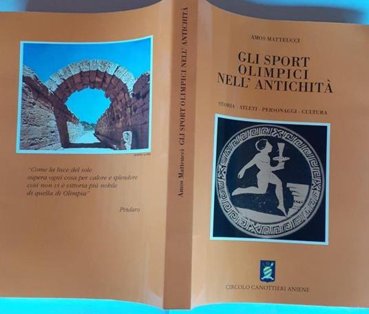 Gli sport olimpici nell'antichità - Amos Matteucci - copertina