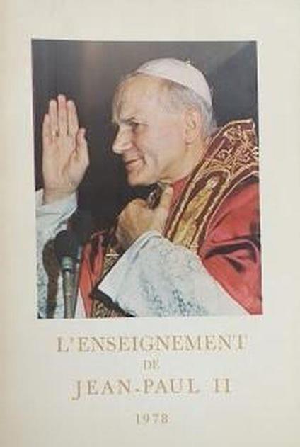L' enseignement de Jean Paul II - Giovanni Paolo II - copertina