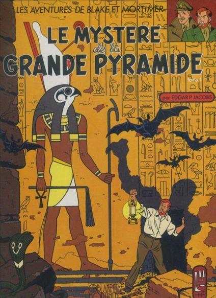 Le mystere de la grande pyramide - Edgar P. Jacobs - copertina