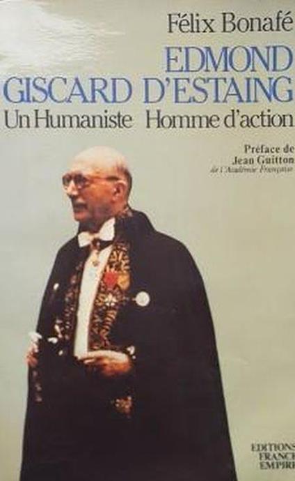 Edmond Giscard d'Estaing: Un humaniste, homme d'action - copertina