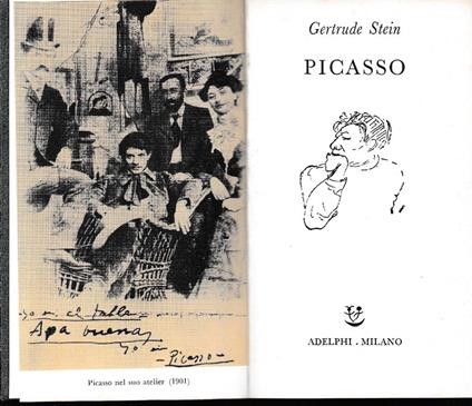 Picasso - Gertrude Stein - copertina