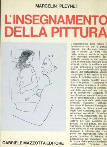 L' insegnamento della pittura - Marcelin Pleynet - copertina