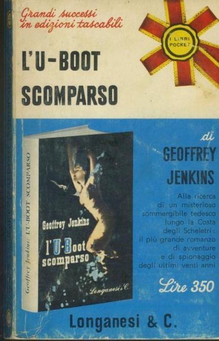 L' u-boot scomparso - Geoffrey Jenkins - copertina