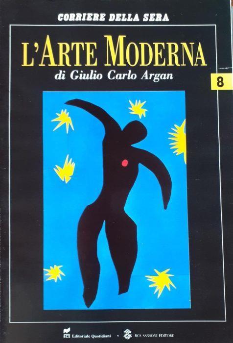 Corriere della sera. L'arte Moderna 8 - Giulio C. Argan - copertina