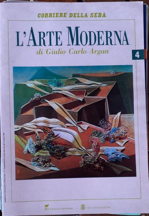 Corriere della sera. L'arte moderna 4 - Giulio C. Argan - copertina