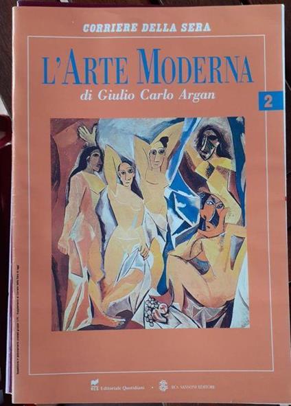 Corriere della sera. L'arte Moderna. n.2 - Giulio C. Argan - copertina