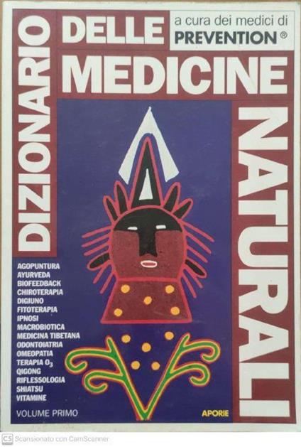 Dizionario delle medicine naturali Volume 1 - copertina