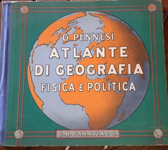 Atlante geografico - Giuseppe Pennisi - copertina