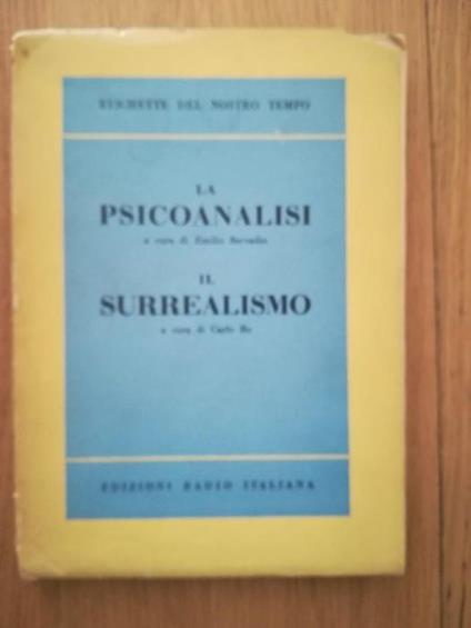 La psicoanalisi/Il Surrealismo - Emilio Servadio - copertina