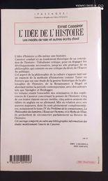 L' Idée de l'histoire : Les inédits de Yale et autres écrits d'exil - Ernst Cassirer - 3