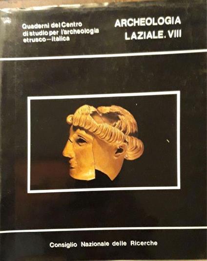 Archeologia laziale. VIII - copertina