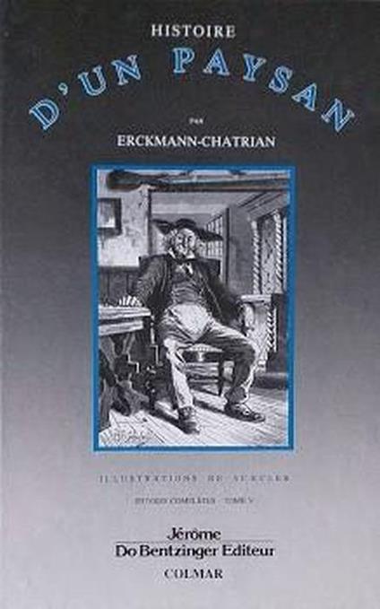 Oeuvres complètes. Tome 5, Histoire d'un paysan - Émile Erckmann - copertina